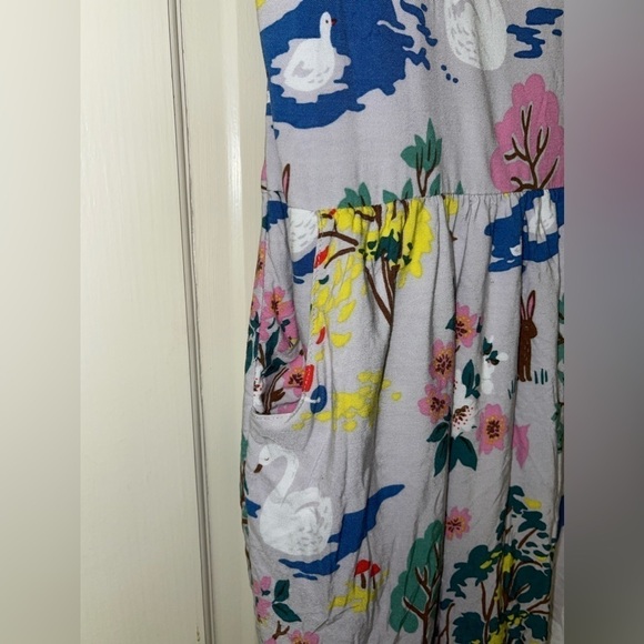 Mini Boden Woodland Animal Dress Size 11-12Y (152cm) - Picture 3 of 8